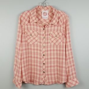 Ash & Ember | Anthropologie | Button-Down | Sz M